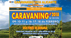 Desktop Screenshot of caravaning-alicante.es